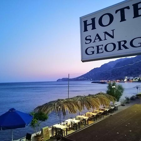 San Georgio Hotel Tsoútsouros Buitenkant foto